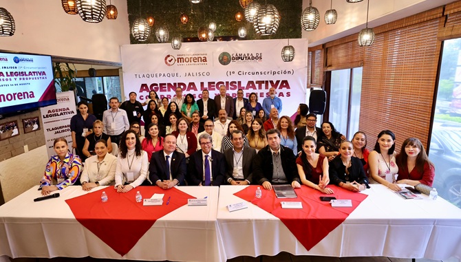 Rumbo al próximo periodo de sesiones Morena define agenda legislativa