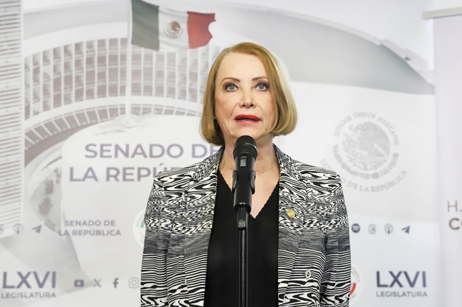 Castillo Juárez afirma que la Mesa Directiva será un reflejo de la pluralidad del Senado