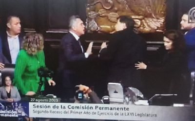 Pleito entre ‘Alito’ Moreno y Noroña: ‘¡Te parto tu madre, cabrón!’