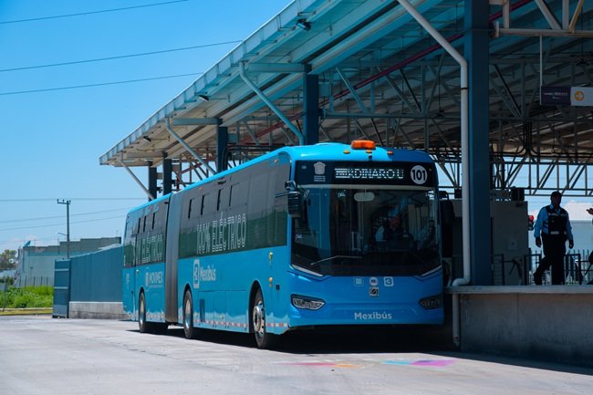 Estrena EdoMéx autobuses eléctricos en la Línea IV del Mexibús; conectan Tecámac con Metro La Raza