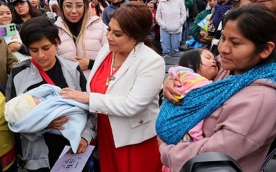 PROGRAMA “DESDE LA CUNA” ALCANZA LA META DE BENEFICIAR A 85 MIL NIÑAS Y NIÑOS EN 2025: BRUGADA