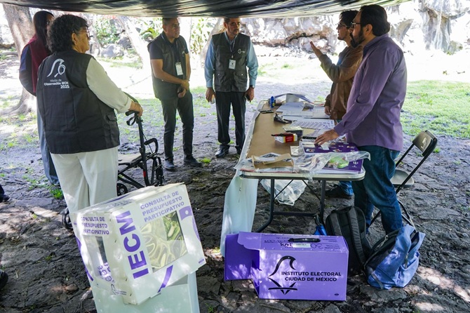 Destaca IECM labor de Misión de Observación y Acompañamiento en Consulta de Presupuesto Participativo 2025
