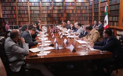 Se reúnen integrantes del INE y de la Comisión Presidencial para la Reforma Electoral