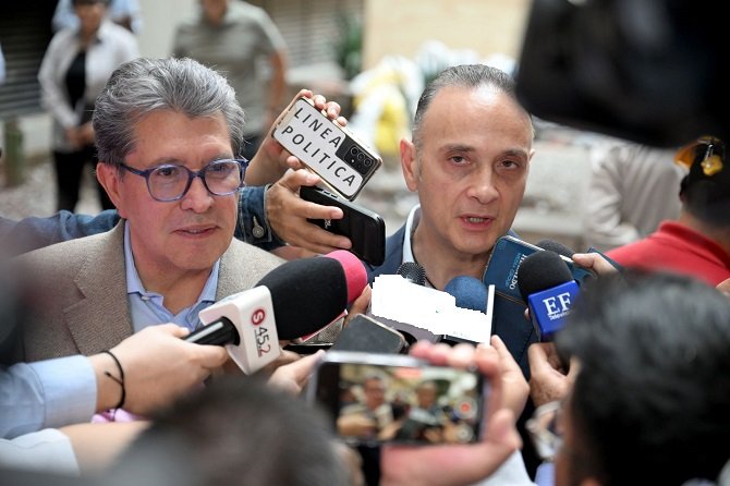 Socavón en Cámara de Diputados no ponen en riesgo integridad de legisladores, trabajadores ni visitantes, afirma Monreal