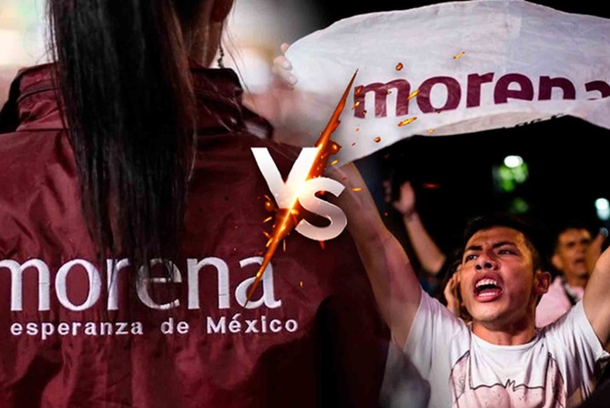En el 2027 y 2030 la contienda es Morena contra Morena