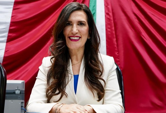 Kenia López Rabadán representará a Diputados en el Desfile Cívico Militar