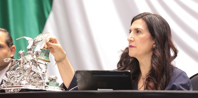 Presidenta de la Mesa Directiva de la Cámara de Diputados turnó a comisiones de Presupuesto y de Hacienda el Paquete Económico 2026