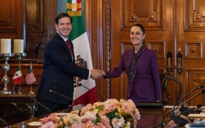 Acuerdan México y USA trabajar juntos, respetando soberanía e integridad territorial