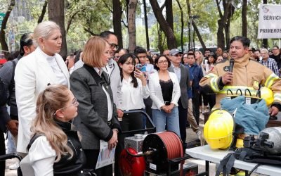 Participa el Senado de la República en el Simulacro Nacional 2025; mil 200 personas evacuaron las instalaciones