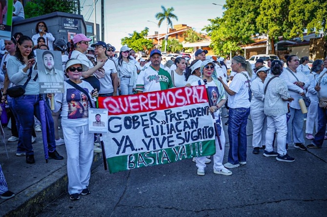MARCHA POR LA PAZ EN SINALOA, GRITO DESESPERADO DE UN PUEBLO QUE YA NO PUEDE MÁS: MORENO CÁRDENAS