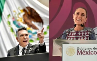 DENUNCIA ALEJANDRO MORENO A CLAUDIA SHEINBAUM POR DIFAMACIÓN