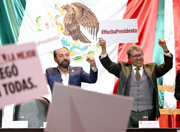 Reconoce Morena y aliados legislativos el trabajo y el liderazgo de la presidenta Claudia Sheinbaum a un año de su gobierno