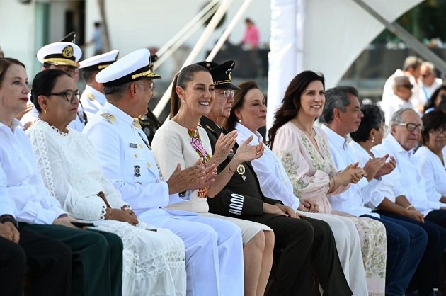 Llama Sheinbaum a fuerzas armadas ser ejemplo de la nación y rechazar la corrupción