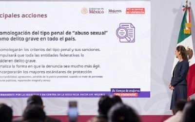 Gobierno de México presenta Plan Integral contra el abuso sexual para garantizar el acceso a la justicia e impulsar un cambio cultural
