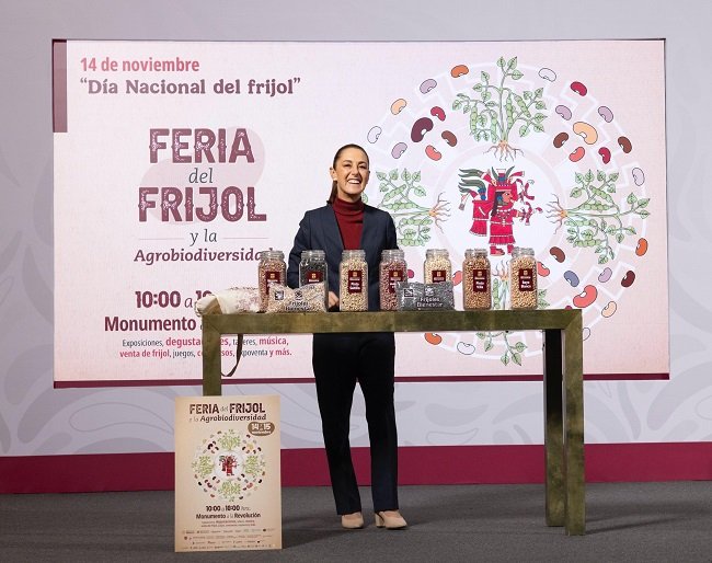 Anuncian primera Feria Nacional del Frijol en Monumento a la Revolución