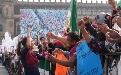 México avanza con la fuerza invencible del pueblo: Sheinbaum