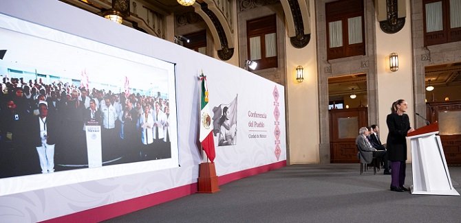 Descarta Sheinbaum riesgo por Influenza A H3N2, ‘no estamos hablando de una situación como el COVID’