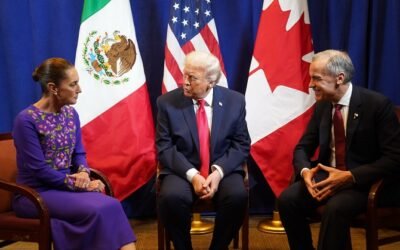 Con Trump, “una reunión muy positiva”, revela la Presidenta