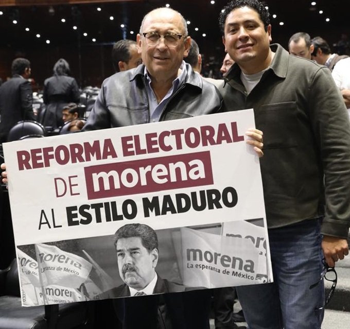 MOREIRA BAUTIZA LA REFORMA ELECTORAL DE MORENA COMO “LEY MADURO”