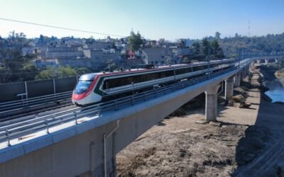 TREN “EL INSURGENTE” POR CONCLUIR PRUEBAS OPERATIVAS, EN TRAMO SANTA FE-OBSERVATORIO: SICT