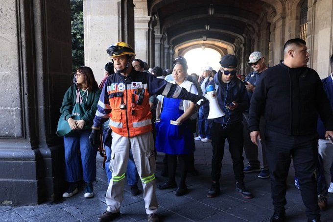 EN EL PRIMER SIMULACRO METROPOLITANO DE SISMO, PARTICIPARON CERCA DE 8.2 MILLONES DE PERSONAS: BRUGADA