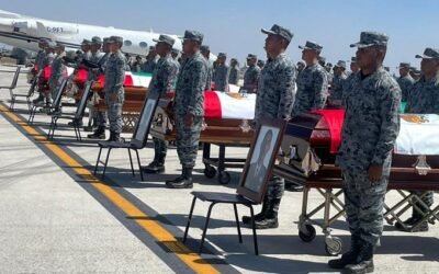 Sheinbaum, rinde homenaje póstumo a militares caídos en operativo contra ‘El Mencho’
