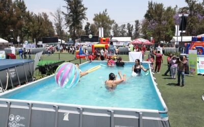 INAUGURA BRUGADA SANTO CHAPUZÓN VACACIONAL EN UTOPÍA MAGDALENA MIXIUHCA; SE ESPERAN MÁS DE 100 MIL PERSONAS EN ALBERCAS DE TODAS LAS UTOPÍAS