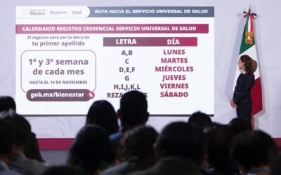 Avanza credencialización del Servicio Universal de Salud para personas adultas mayores y con discapacidad: Sheinbaum