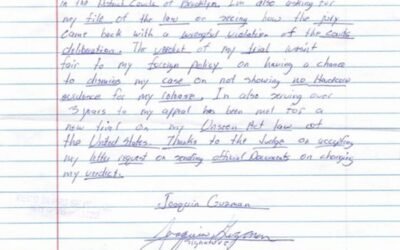 Joaquín “El Chapo” Guzmán envía carta a la corte y pide ser extraditado a México desde prisión en EU