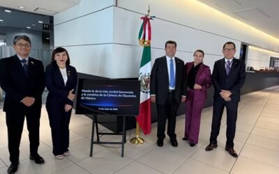 «Construir relaciones internacionales permite acercar nuevas prácticas, conocimientos y modelos de desarrollo industrial a las y los trabajadores mexicanos»: Haces Bbarba