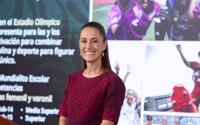 Aprovechar el mundial para fortalecer la actividad deportiva: Presidenta