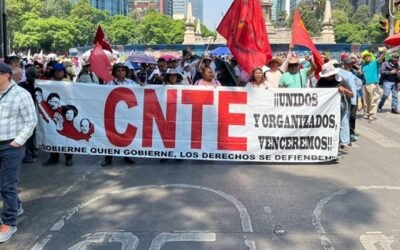 «Regresamos a las aulas para reorganizarnos y volver con más fuerza”: CNTE hace oficial receso de huelga nacional