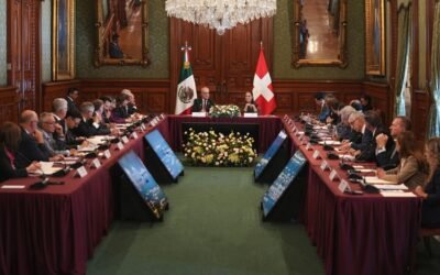 México y Suiza ratifican voluntad para ampliar cooperación; intercambio comercial de 4 mil 227 mdp en 2025