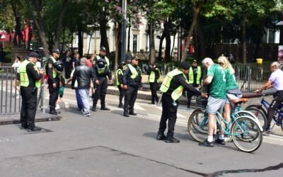 Inicia despliegue de seguridad en Reforma y Fan Fest del Zócalo ante partido México – Inglaterra