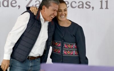 «Un digno representante de la Cuarta Transformación» así reconoció Sheinbaum a David Monreal