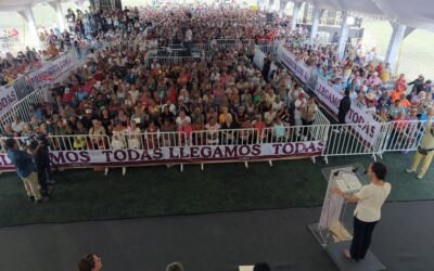 Cuando caminamos juntas, no hay nada que nos detenga; somos centro de la Transformación: Presidenta