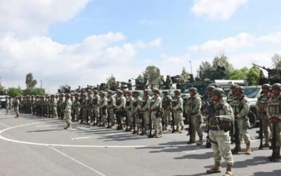 Refuerzan seguridad en Zacatecas con más de 400 elementos del Ejército Mexicano y la Guardia Nacional