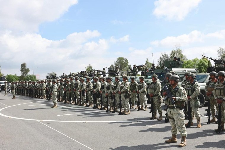 Refuerzan seguridad en Zacatecas con más de 400 elementos del Ejército Mexicano y la Guardia Nacional
