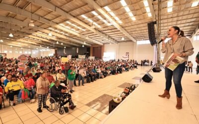 Fresnillo seguirá siendo ejemplo de organización y defensa de la Transformación: Vero Díaz