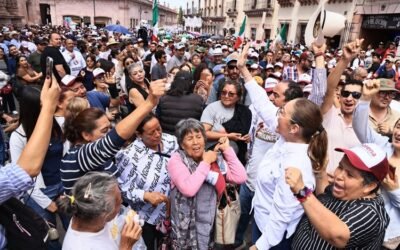 Vero Díaz encabeza las preferencias entre aspirantes de Morena en Zacatecas