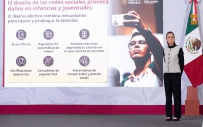 A finales de agosto, reglas en escuelas sobre uso de celulares y redes sociales: Sheinbaum