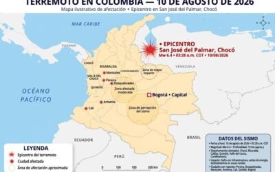 TERREMOTO DE 7.4 GOLPEA EL OCCIDENTE DE COLOMBIA; HAY AL MENOS 111 MUERTOS