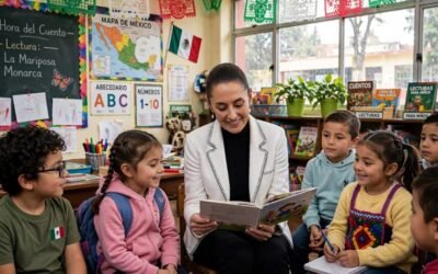 Sheinbaum irá a leer a las escuelas