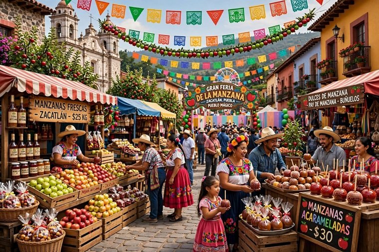 Invita diputada Orozco a la 84 Gran Feria de la Manzana en el Pueblo Mágico de Zacatlán, Puebla,