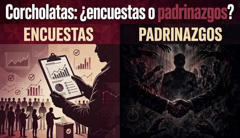 Corcholatas: ¿encuestas o padrinazgos?
