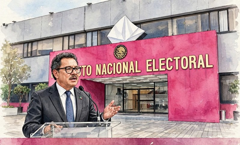 INE es un organismo autónomo y confiable, afirma Mier