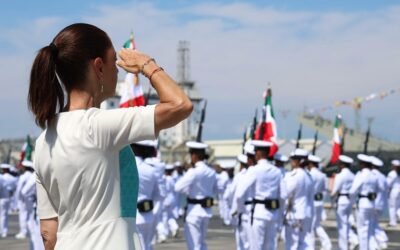 Gracias por defender nuestra soberanía, externa Presidenta a integrantes de la MARINA